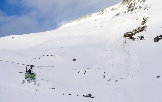 Rettungshubschrauber im Einsatz