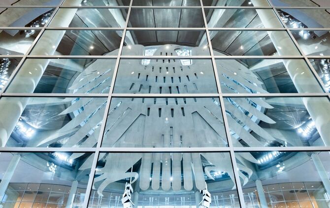 Bundesadler - Plenarsaal des Bundestags