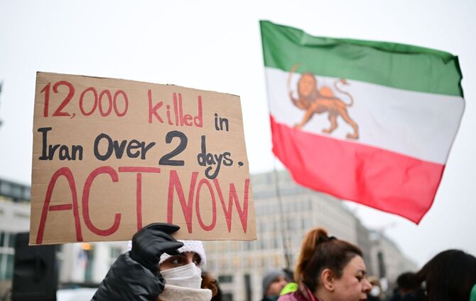 Solidarität mit Protesten im Iran - Berlin