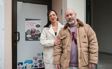 Astrid und René Schubert eröffnen "Futurhinos for Kids" in der Gottlieb-Daimler-Straße 36 am Samstag, 31. Januar.