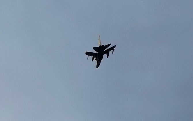 Dieses Foto hat ein Leser am Dienstagnachmittag (13.01.) aufgenommen.