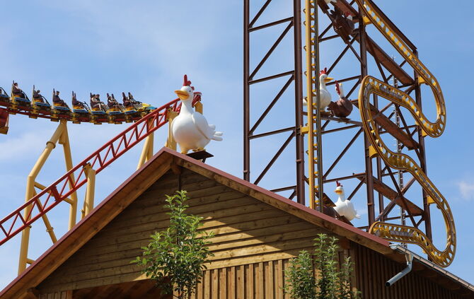 Die "Wilde Hilde" hat den Schwabenpark verlassen, die nächste Attraktion ist aber bereits in Arbeit.