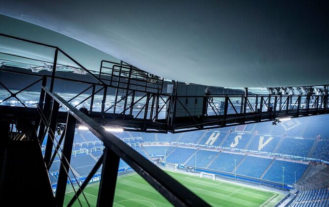 Statikprobleme sorgen für Absage des Spiels HSV gegen Bayer04