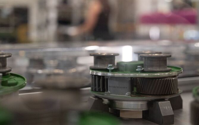 Führung durch die Produktion bei Mercedes-Benz