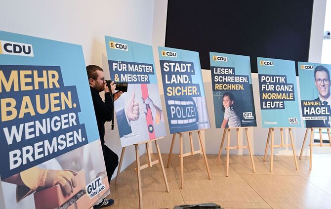 Vorstellung Wahlkampagne der CDU für die Landtagswahl