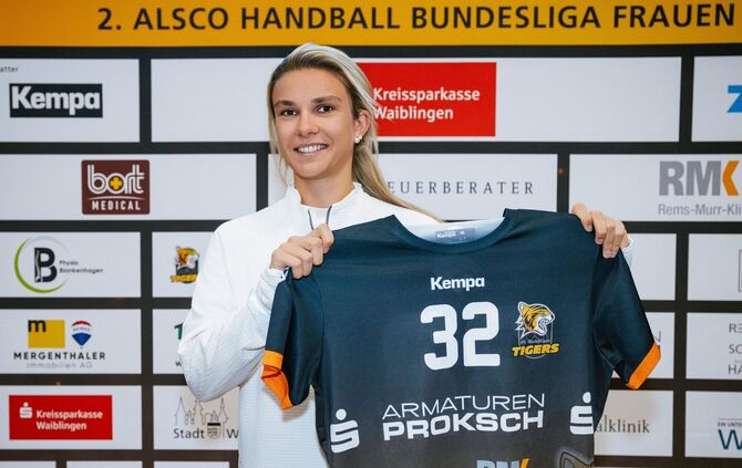 Neue Linksaußen des VfL Waiblingen in der kommenden Spielzeit: Hannah Hönig.