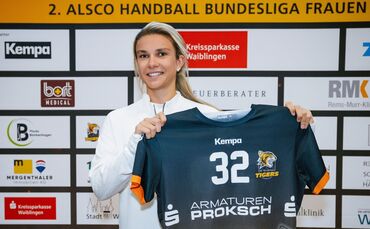 Neue Linksaußen des VfL Waiblingen in der kommenden Spielzeit: Hannah Hönig.