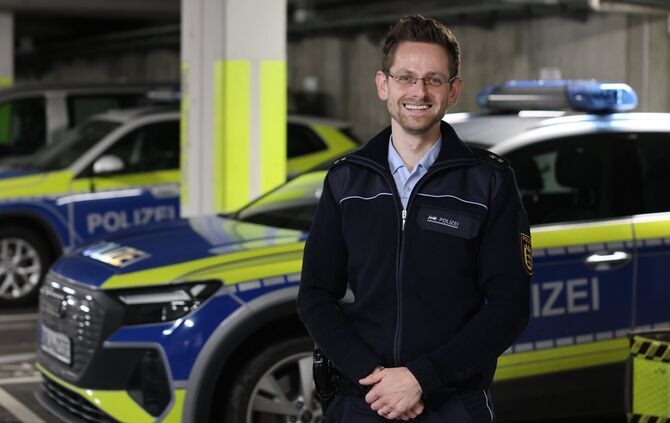 Dennis Ehrhardt aus Murrhardt ist neuer Revierleiter der Polizei.