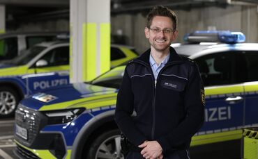 Dennis Ehrhardt aus Murrhardt ist neuer Revierleiter der Polizei.