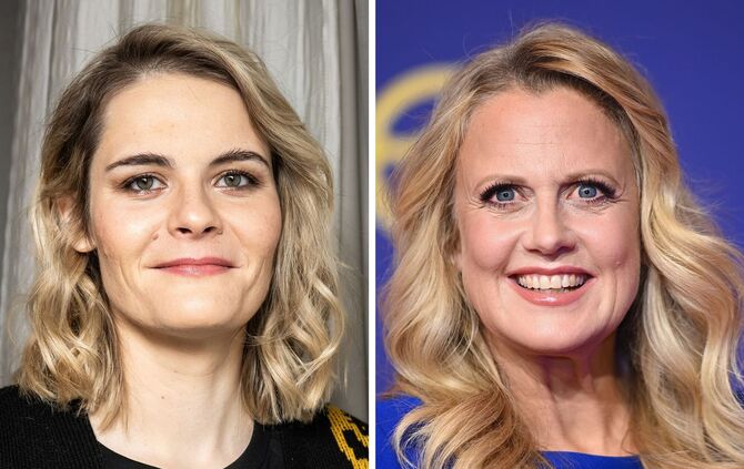 Hazel Brugger und Barbara Schöneberger