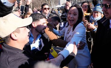 Friedensnobelpreisträgerin Machado im Weißen Haus