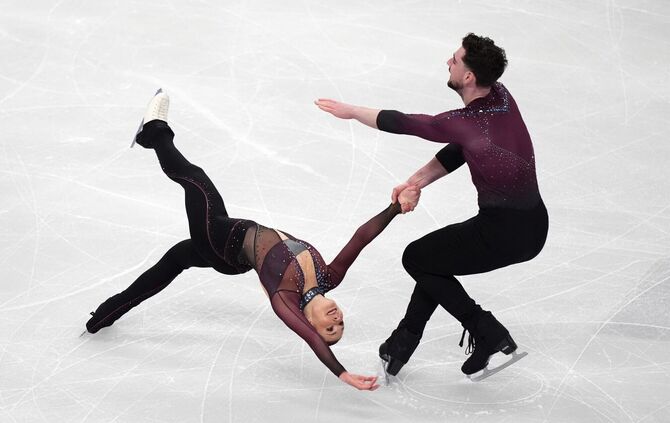 Eiskunstlauf - EM in Großbritannien