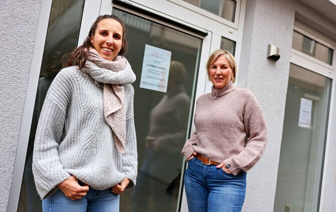 Céline und Michi Buss eröffnen im April an der Schlossstraße Winnenden den vierten Standort ihrer Hebammenpraxis "Herzallerliebs