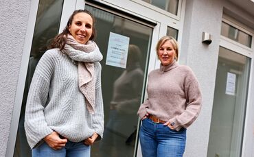 Céline und Michi Buss eröffnen im April an der Schlossstraße Winnenden den vierten Standort ihrer Hebammenpraxis "Herzallerliebs