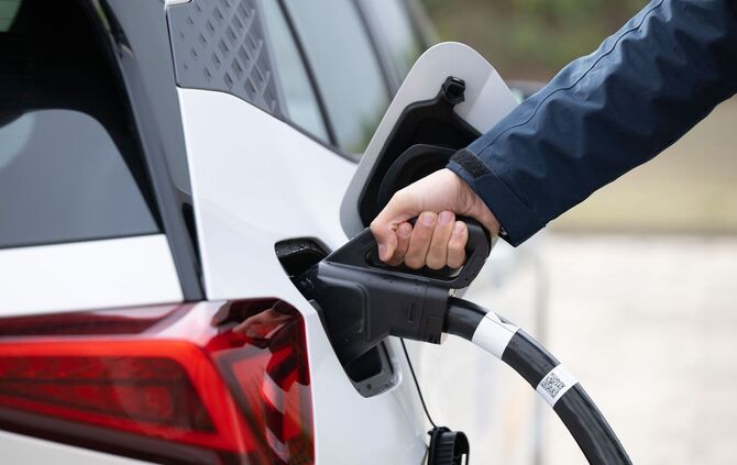 Schnellladepark für Elektromobile