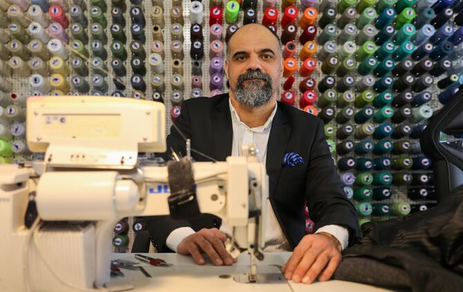 Kenan Kara, Inhaber der Schneiderei Baum.