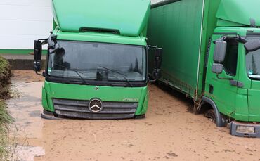 Das Hochwasser im Juni 2024 hat auch bei den Betrieben große Schäden verursacht. (Archivbild)