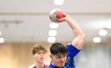 Luca Mauch (Archivfoto) war beim jüngsten 27:24 in Leutershausen nicht zu bremsen: Der Linkshänder des TV Bittenfeld II erzielte