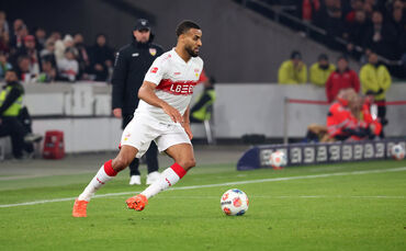 Josha Vagnoman steuerte beim 3:2-Sieg des VfB Stuttgart zwei Torvorlagen bei.