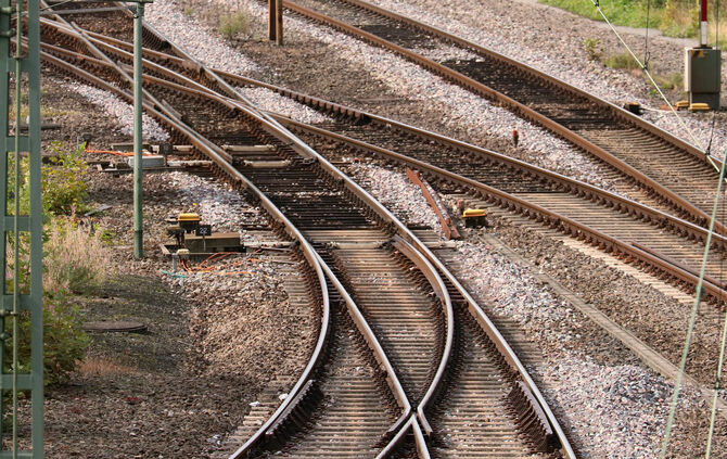 Weichenstörung: Ein Klassiker.