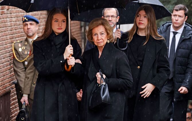 Beisetzung von Irene von Griechenland in Madrid