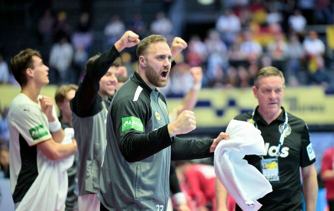 Handball-EM - Serbien - Deutschland