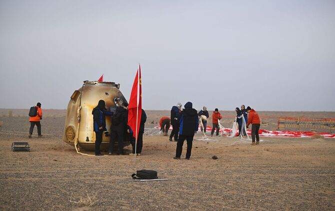 Chinas «Shenzhou 20» wieder auf Erde