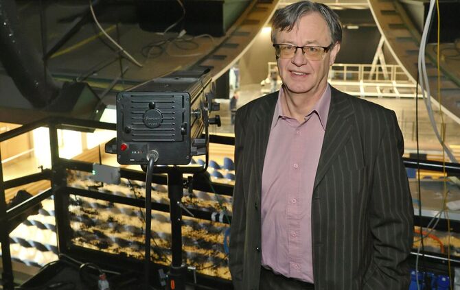 Sven Pflug, Hallenmanager der Künkelinhalle, geht in Ruhestand.