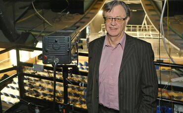 Sven Pflug, Hallenmanager der Künkelinhalle, geht in Ruhestand.