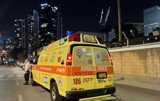 Krankenwagen in Tel Aviv