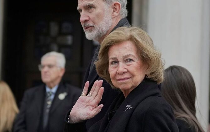Trauerzeremonie für Irene von Griechenland