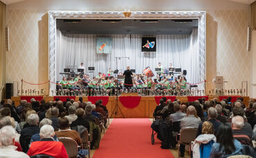 Neujahrskonzert der Gemeindekapelle, auch die Jugendkapelle ist dabei