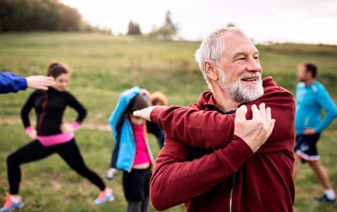 Sport umfasst laut Christoph Behrendt immer die Elemente Ausdauer, Kraft, Koordination und Beweglichkeit. Ziel dabei sei unter a