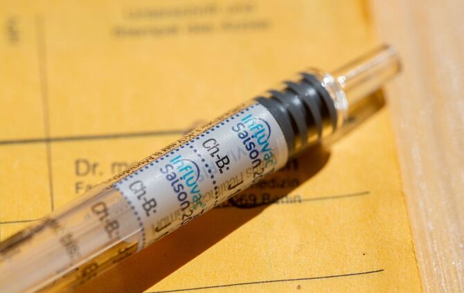 Grippeimpfung im Impfpass