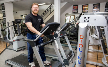 Luce Slotboom (29) ist Inhaber von Lu's Oldschool Gym: Im Januar melden sich die meisten Mitglieder an.