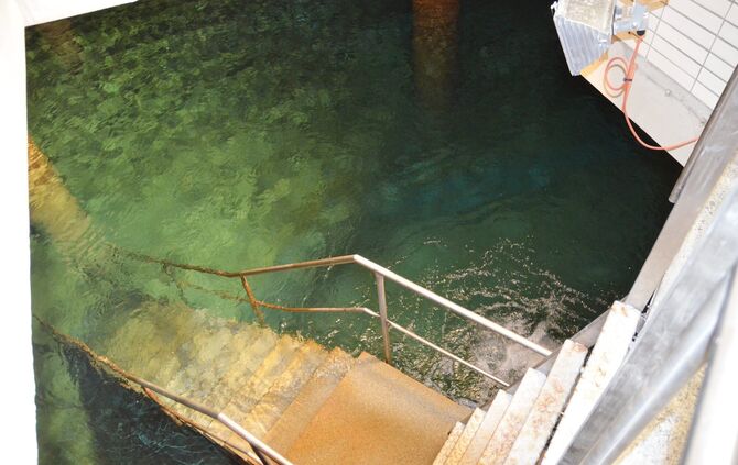 Blick in den Wasser-Hochbehälter Stöckach (Archivfoto).