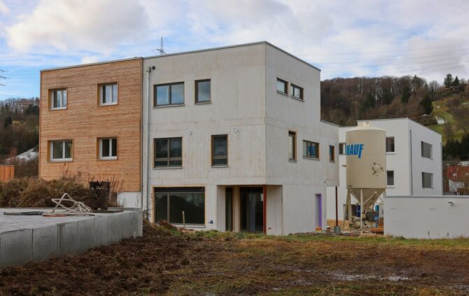 Im Wohngebiet Furchgasse in Schnait entstehen zwar neue Wohnhäuser, doch alles läuft immer noch langsamer als ursprünglich gedac