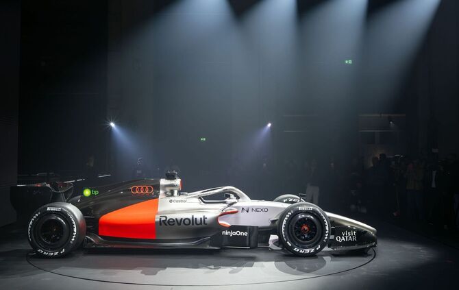 Audi stellt künftigen Formel 1-Rennwagen vor