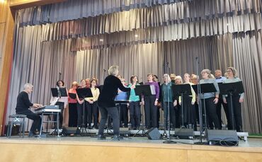 Der Chor "MixDur" der Liedertafel Winnenden ist einer von nur sechs verbliebenen Chören der Sängervereinigung Berglen - er ist j