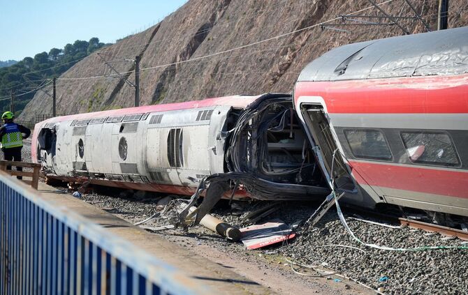 Nach dem Zugunglück in Spanien