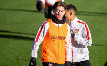 Angelo Stiller musste gegen Union Berlin angeschlagen vom Feld.