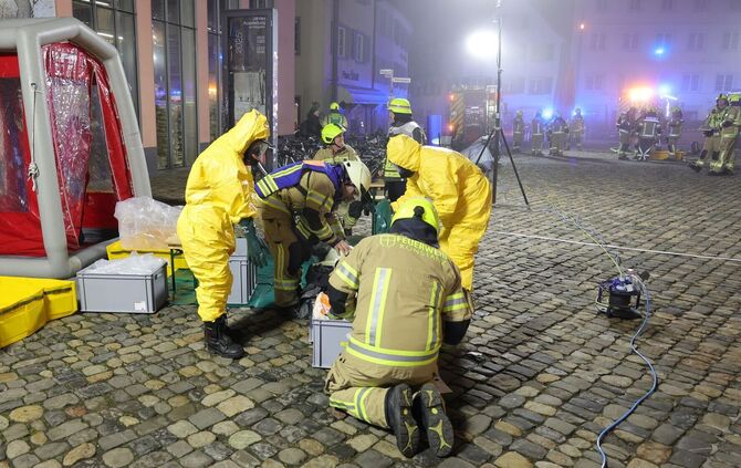 Unbekannte Substanz - Großeinsatz in Konstanz