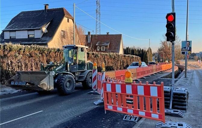 Die Straße zwischen Waldrems und Heiningen wird ab März drei Monate lang nicht mehr passierbar sein.