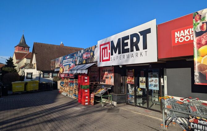 Der Mert Supermarkt in Winterbach ist geschlossen.