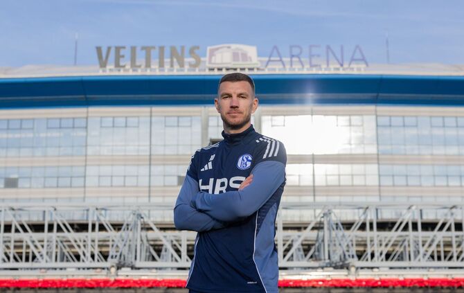 Schalke 04 - Edin Dzeko