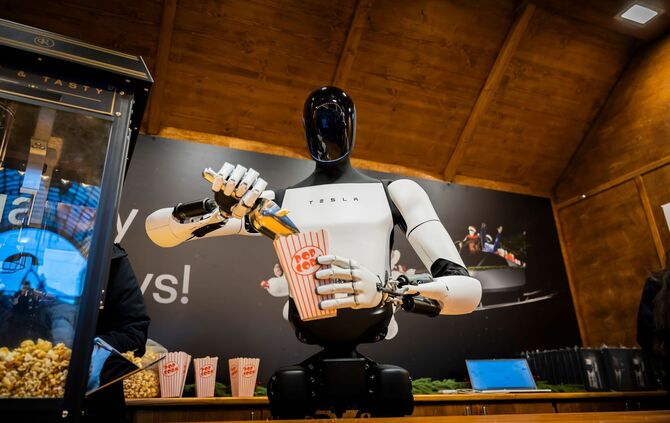 Vorstellung des humanoiden Tesla-Roboters «Optimus»