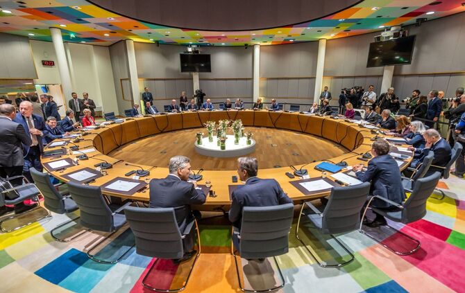 EU Sondergipfel in Brüssel