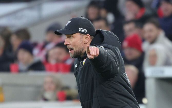 Wo das Tor steht, wissen die Stürmer von VfB-Trainer Sebastian Hoeneß eigentlich – gegen die AS Rom verpassten die Schwaben aber