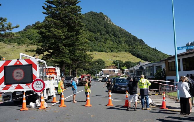 Erdrutsch in Neuseeland
