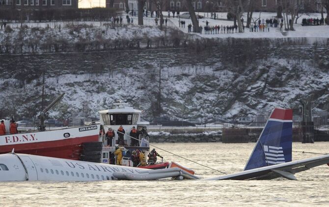 Notlandung im Hudson River